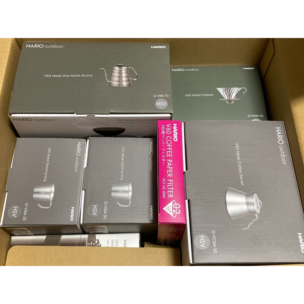 V60 Outdoor Coffee Full Set - O-VOCF