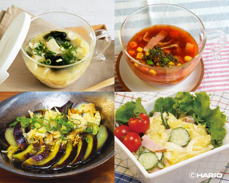 Hario Microwave Glass Soup Cup