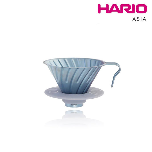 Hario V60 Titanium Dripper – Size 01 Titanium Blue | VDTI-01-TBU-CEX