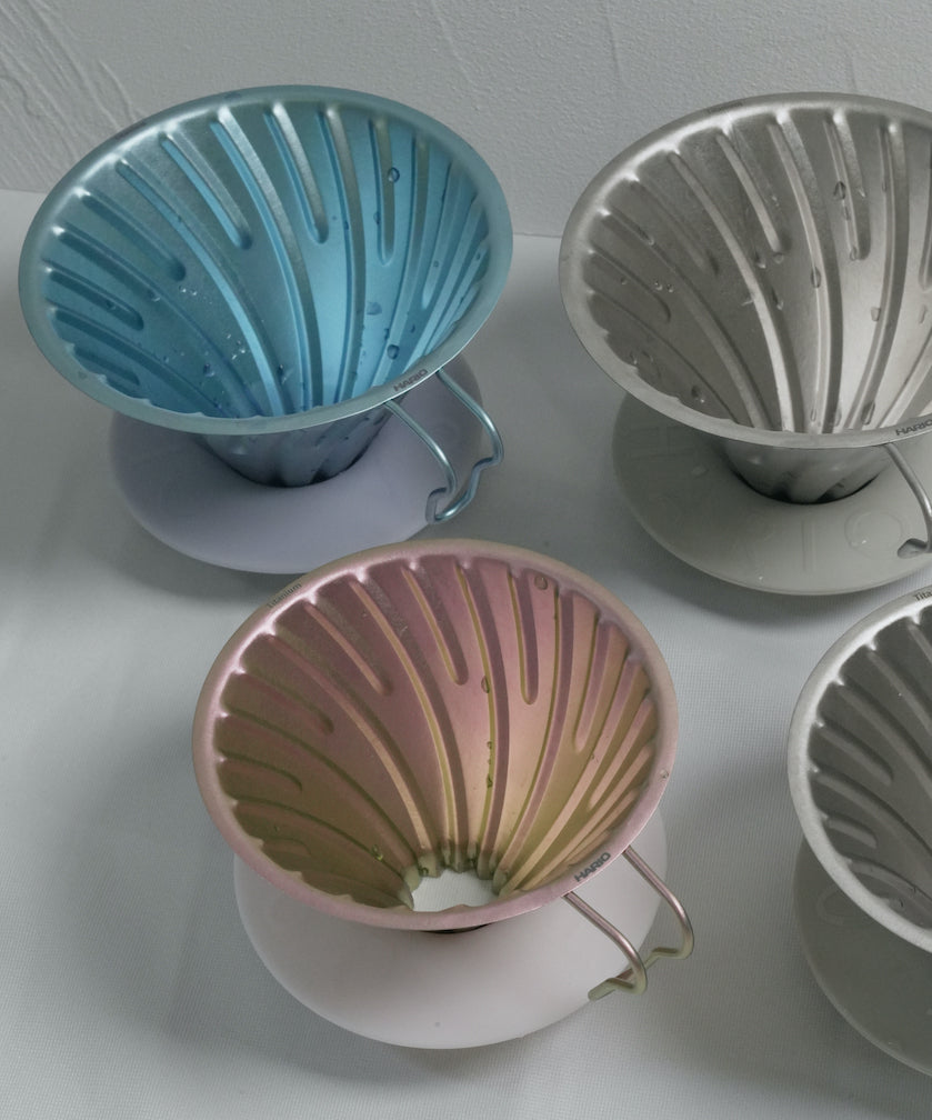 Hario V60 Titanium Dripper – Size 02