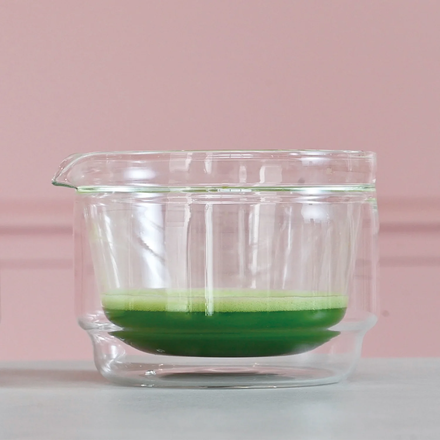 Double-walled Matcha Bowl 300ml Clear