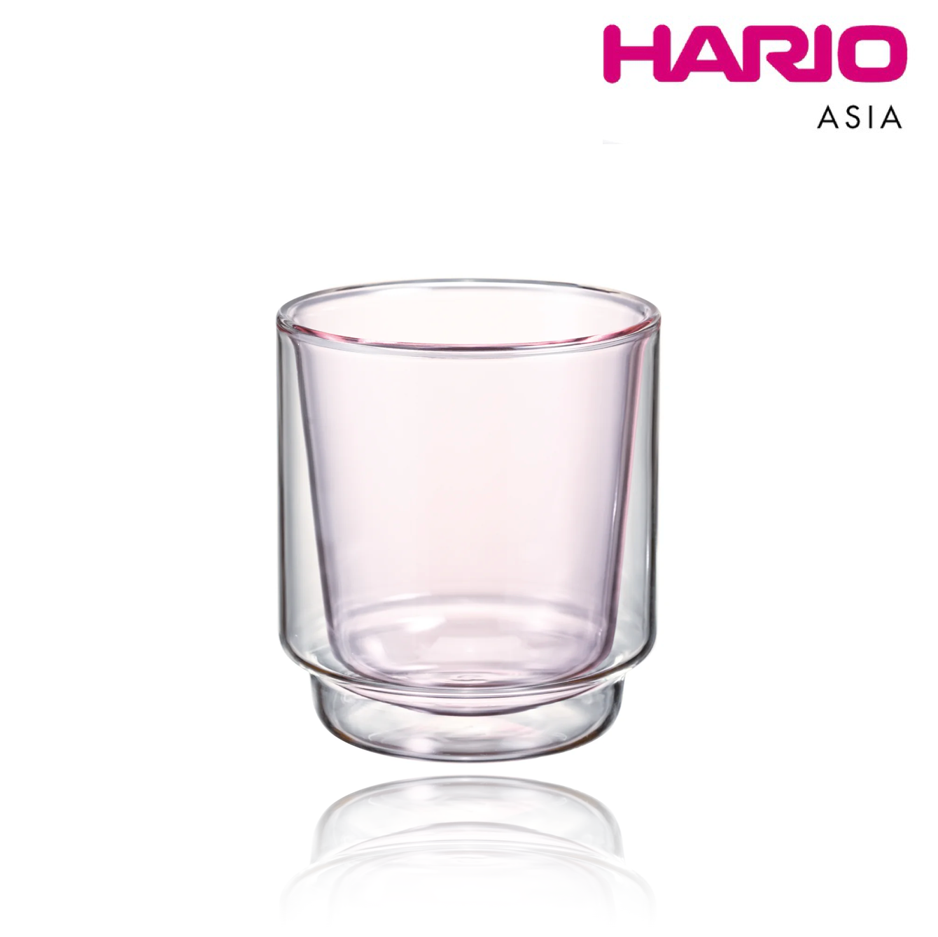 Double-walled Matcha Cup 370ml Pink