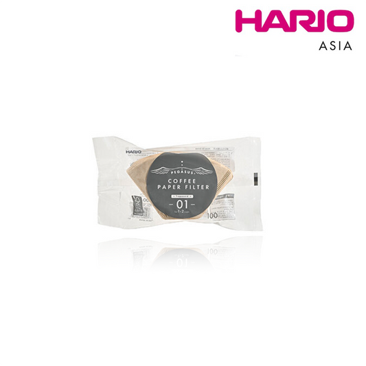 Hario Pegasus Coffee Paper Filter Size 01 (100 count)