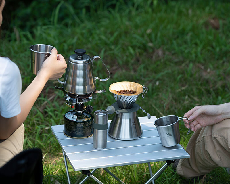 Hario V60 Metal Dripper O-VDM-02-HSV