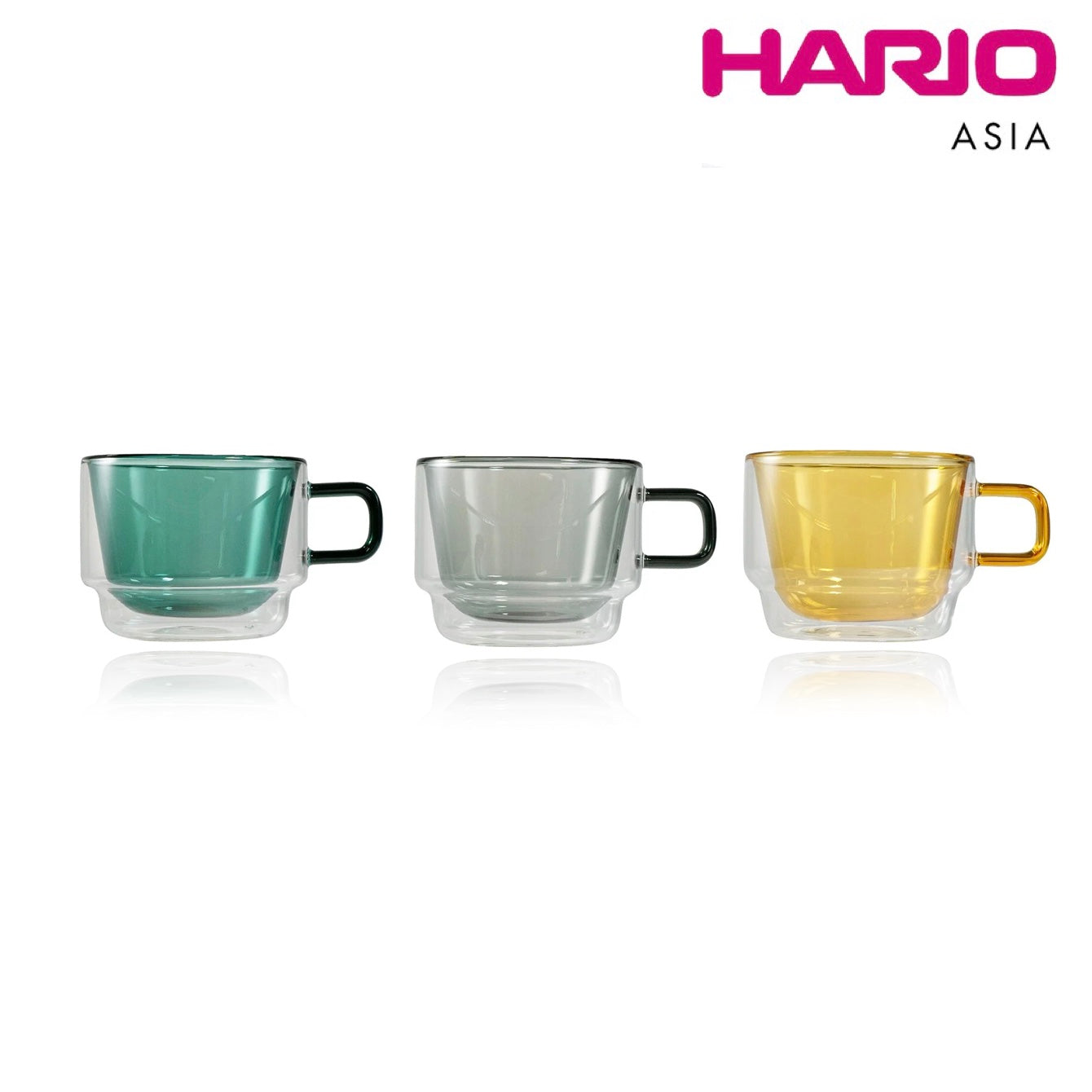 Hario Double Wall Colours Stack Mug 240ml