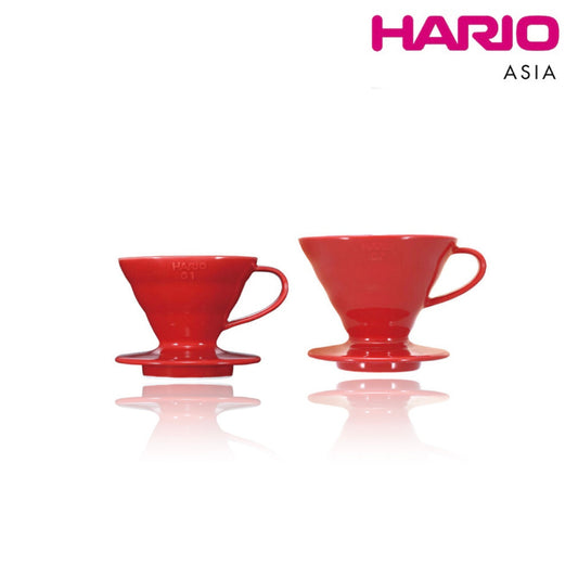 V60 Coffee Dripper Ceramic - Red