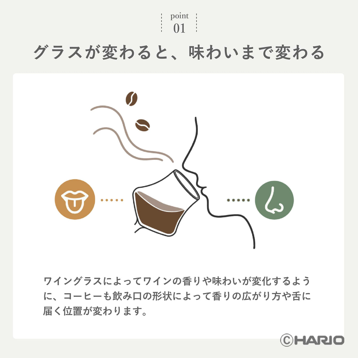 Hario Tasting Glass Mocha / Gesha