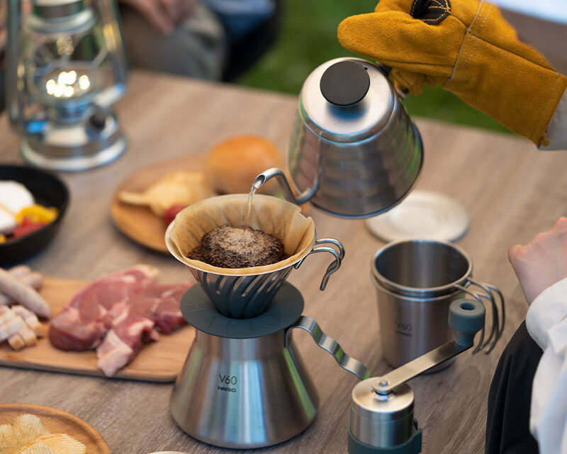 Hario V60 Metal Dripper O-VDM-02-HSV