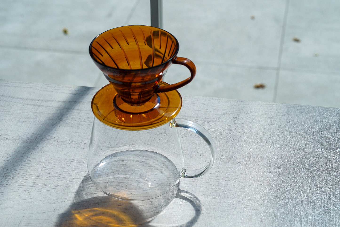 Hario Colors V60 Coffee Dripper - Amber