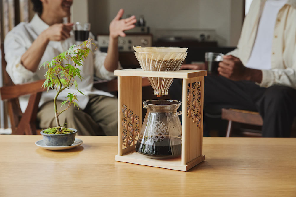 Hario Drip Stand Set Asanoha