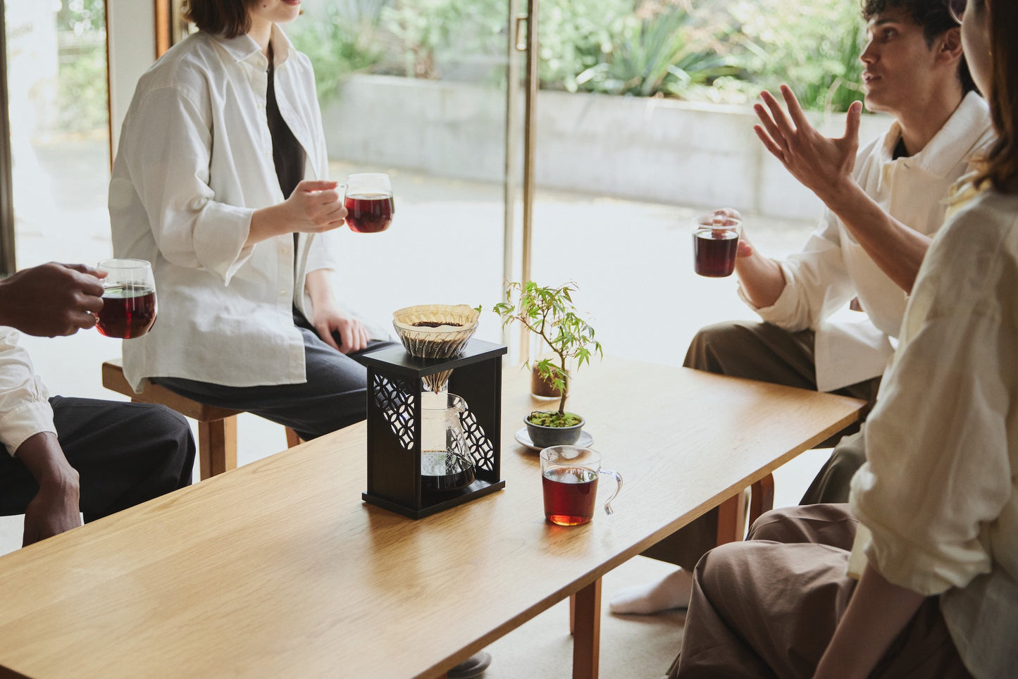 Hario Drip Stand Set Shippou