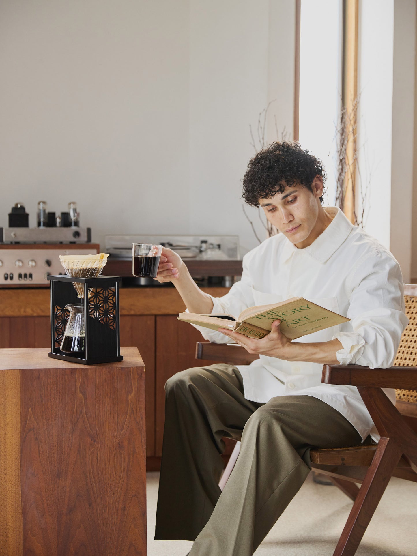 Hario Drip Stand Set Asanoha