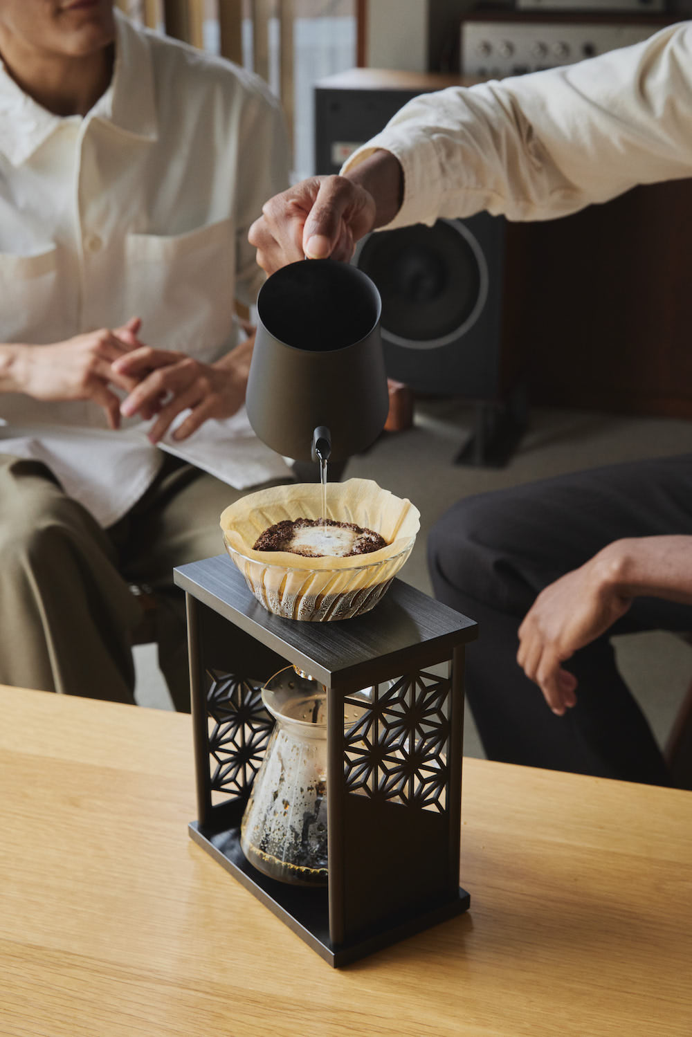 Hario Drip Stand Set Asanoha