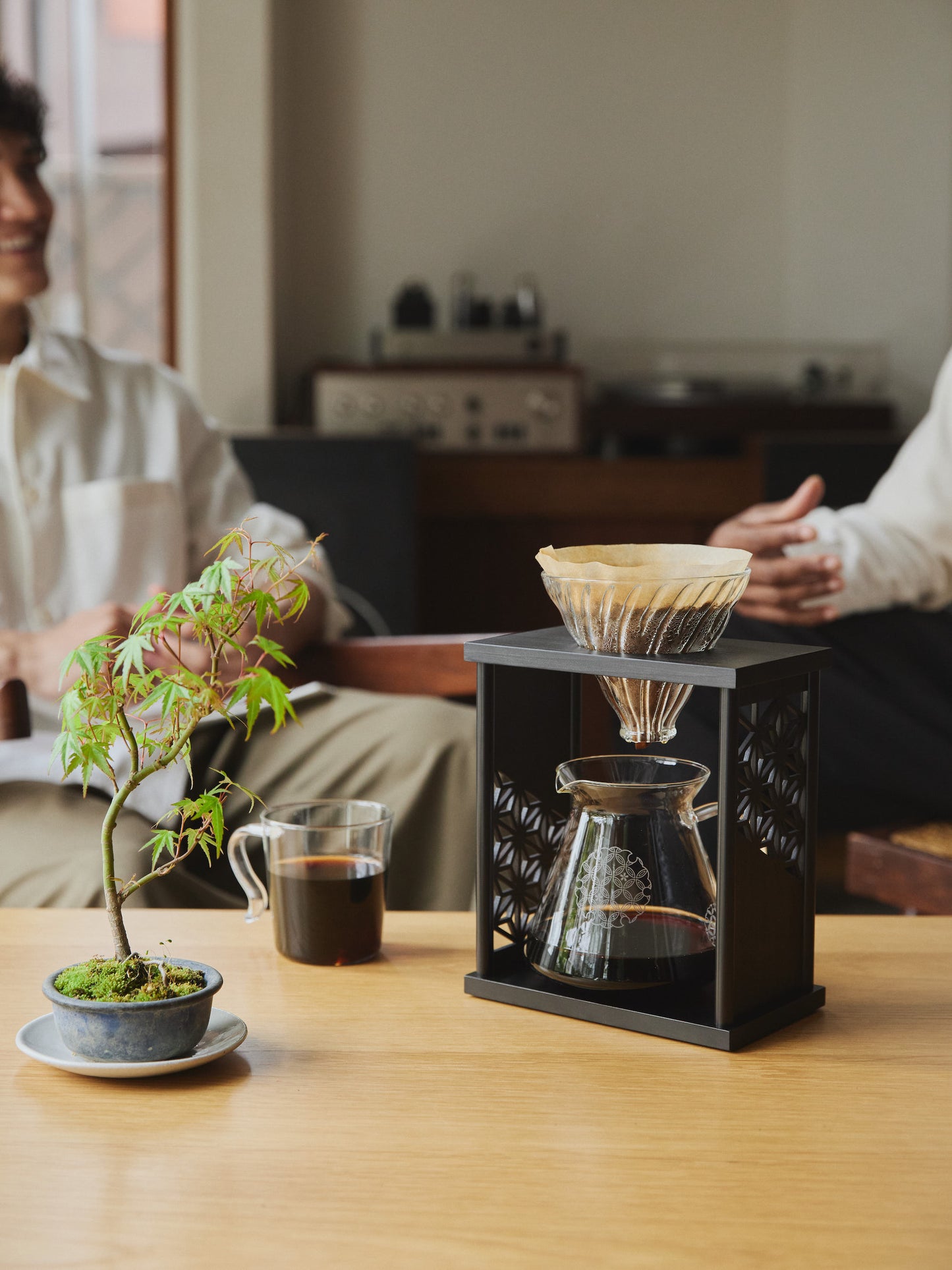 Hario Drip Stand Set Asanoha