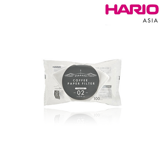 Hario Pegasus Coffee Paper Filter Size 02 (100 count)