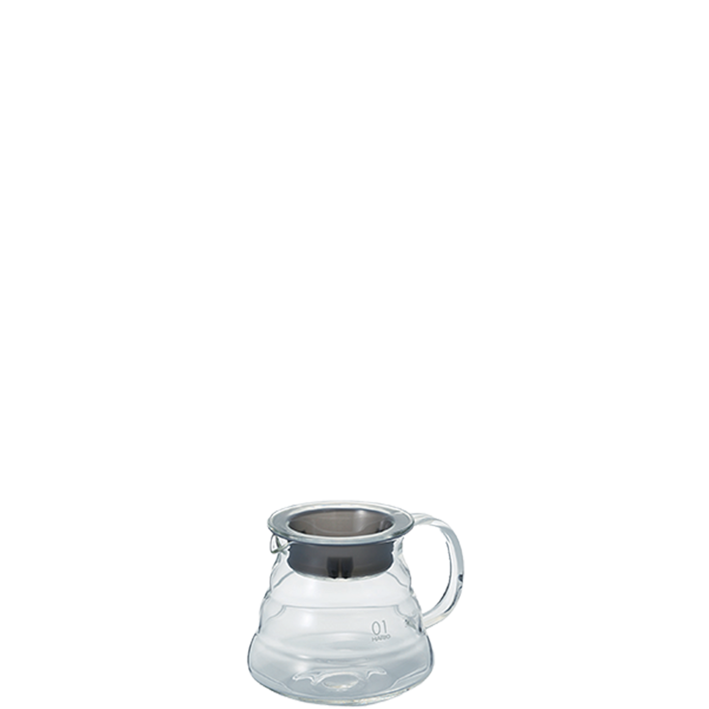 Hario V60 Server di vetro trasparente 600ml Hario V60 Server di vetro trasparente 600ml